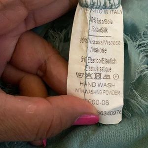 Medium size , silk material, wear once